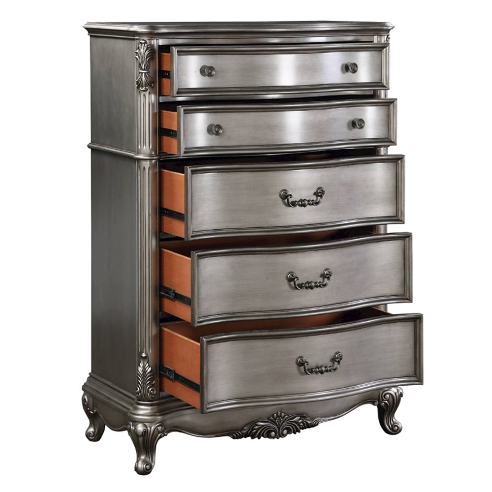 Ariadne Chest, Antique Platinum