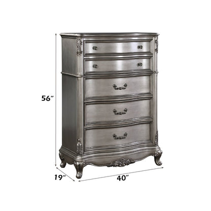 Ariadne Chest, Antique Platinum