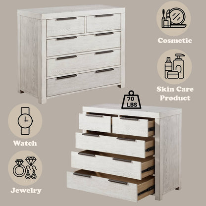 Celerina Chest, Weathered White