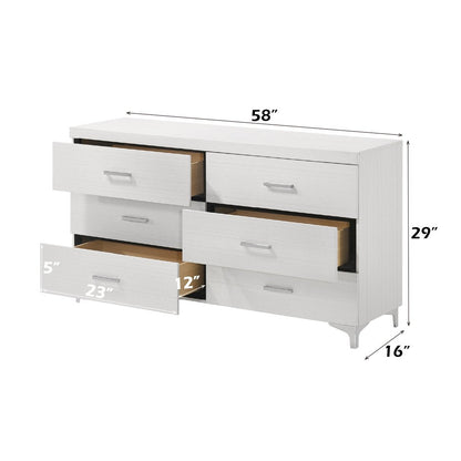 Casilda Dresser, White
