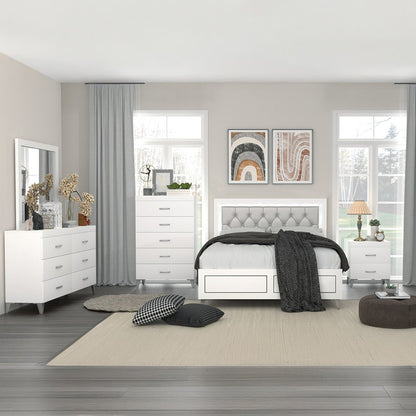 Casilda Dresser, White
