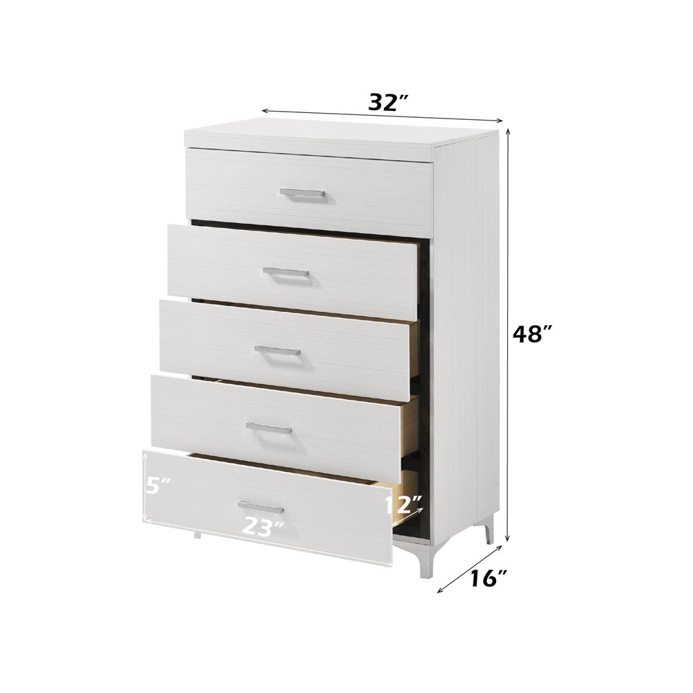 Casilda Chest, White