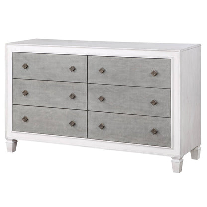 Katia Dresser, Rustic Gray & Weathered White
