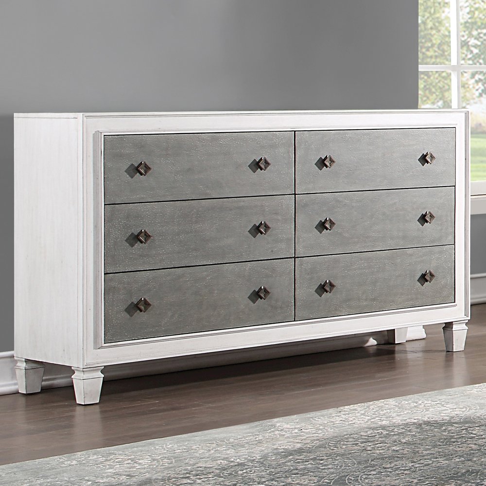 Katia Dresser, Rustic Gray & Weathered White