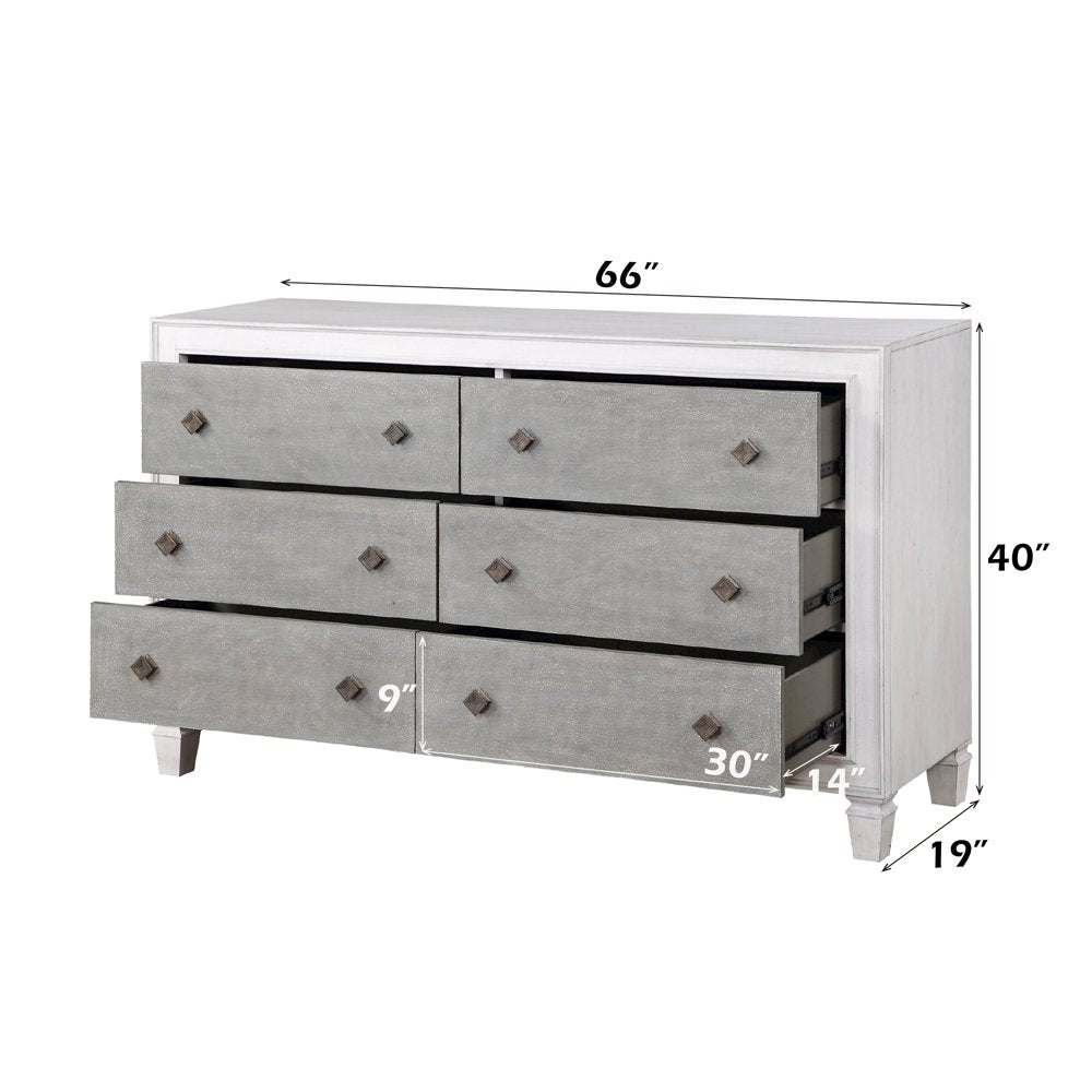 Katia Dresser, Rustic Gray & Weathered White
