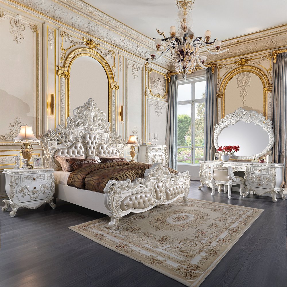 Vanaheim Mirror, Antique White