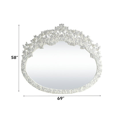 Vanaheim Mirror, Antique White