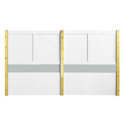Gaines Queen Bed, White High Gloss