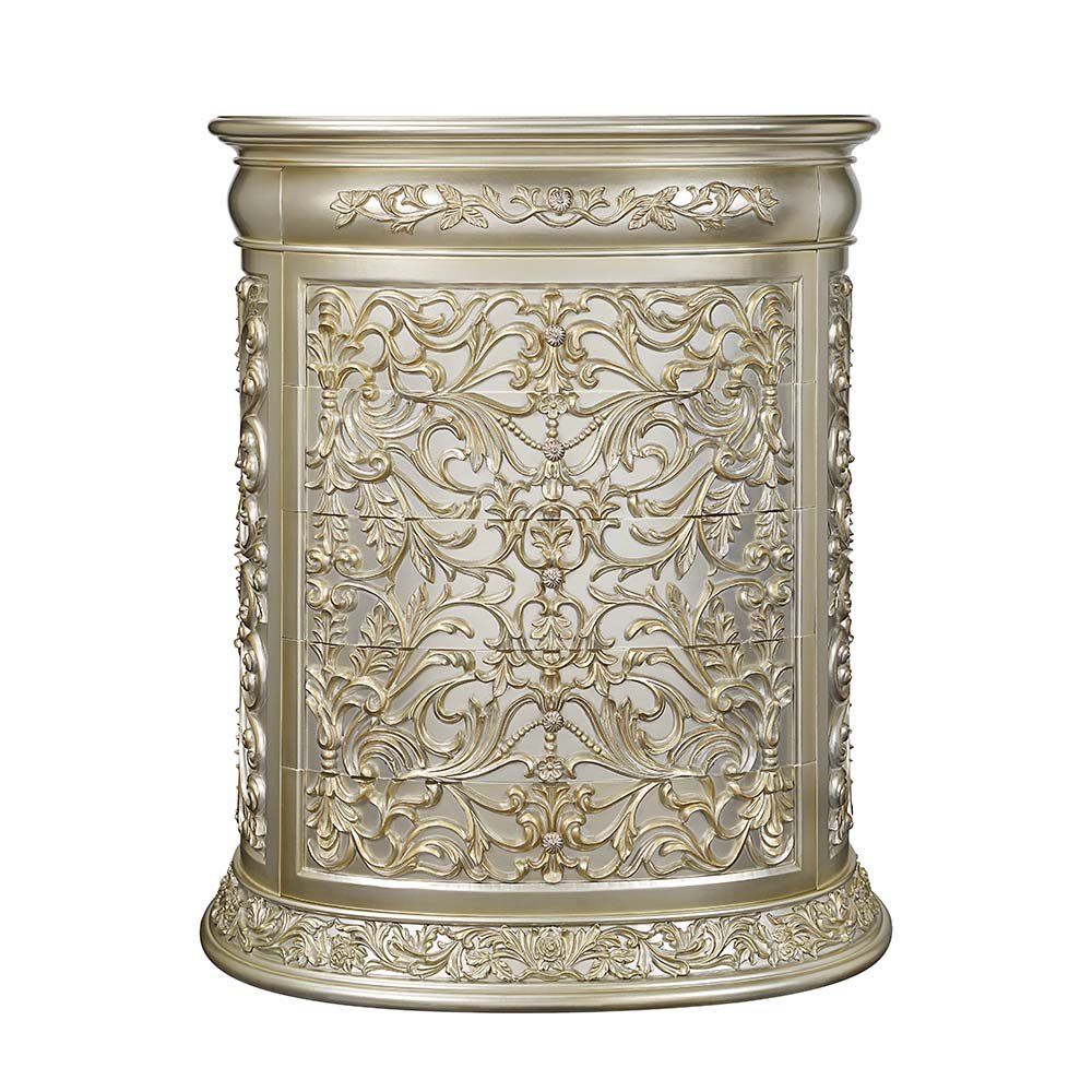 Sorina Chest, Antique Gold