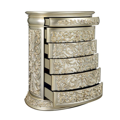 Sorina Chest, Antique Gold