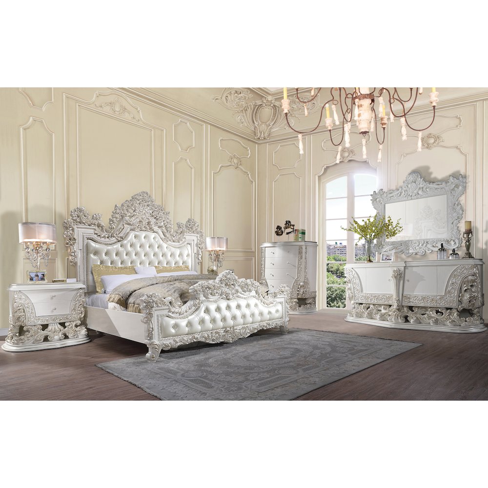 Adara Nightstand, Antique White