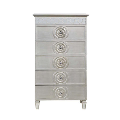 Varian Chest, Silver & Mirrored