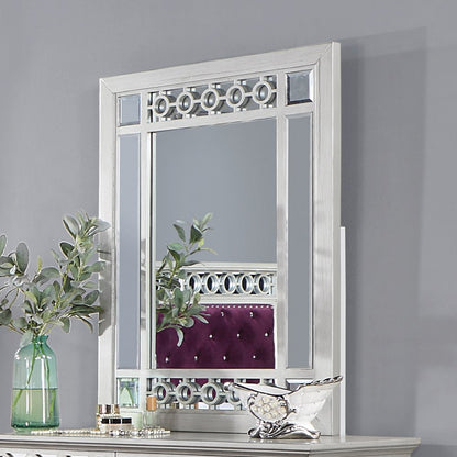 Varian Mirror, Silver & Mirrored