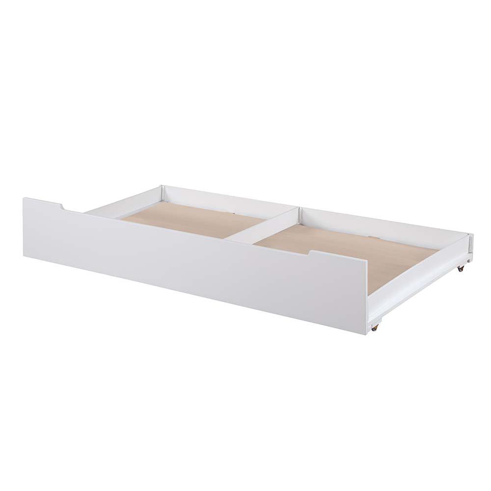 Loreen Twin Trundle, Oak & White