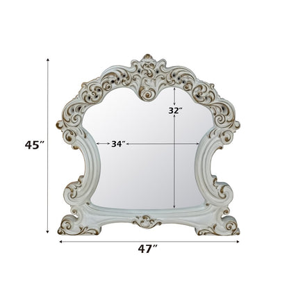Vendome Mirror, Antique Pearl