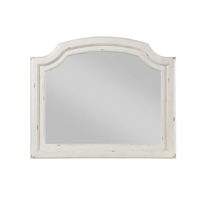 Jaqueline Mirror, Antique White