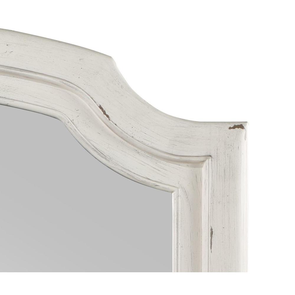 Jaqueline Mirror, Antique White