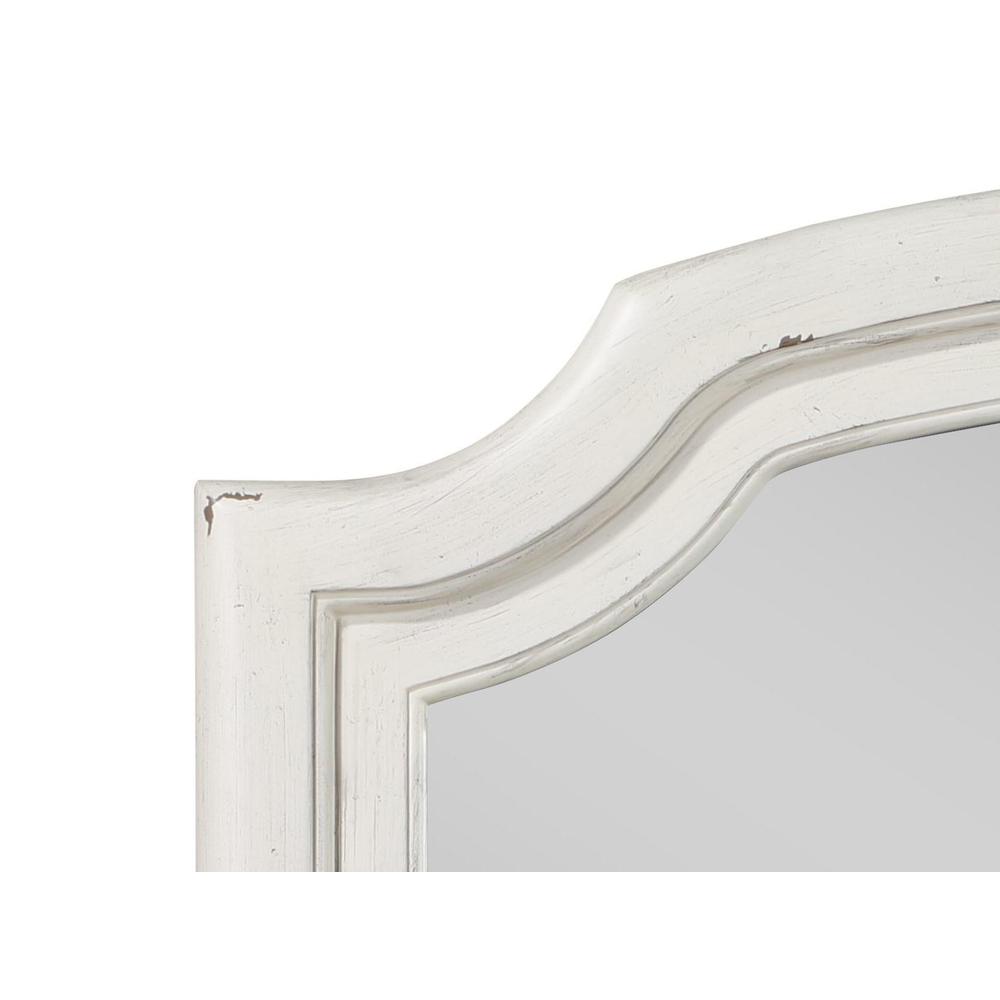 Jaqueline Mirror, Antique White