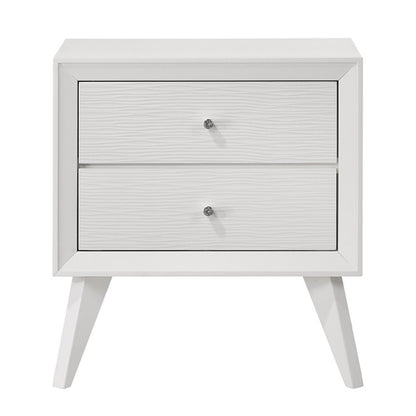 Cerys Nightstand, White Finish