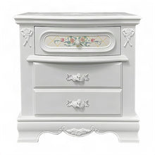 Wood Composite Nightstand with 2 Drawers, Bedside and Side Table, White