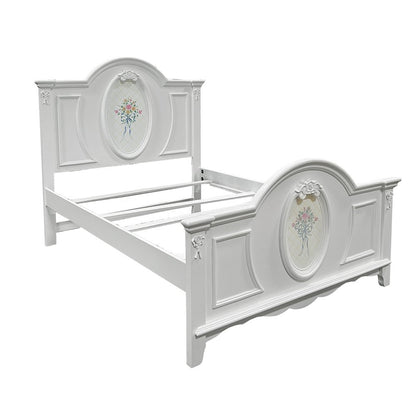 Flora Full Bed, White
