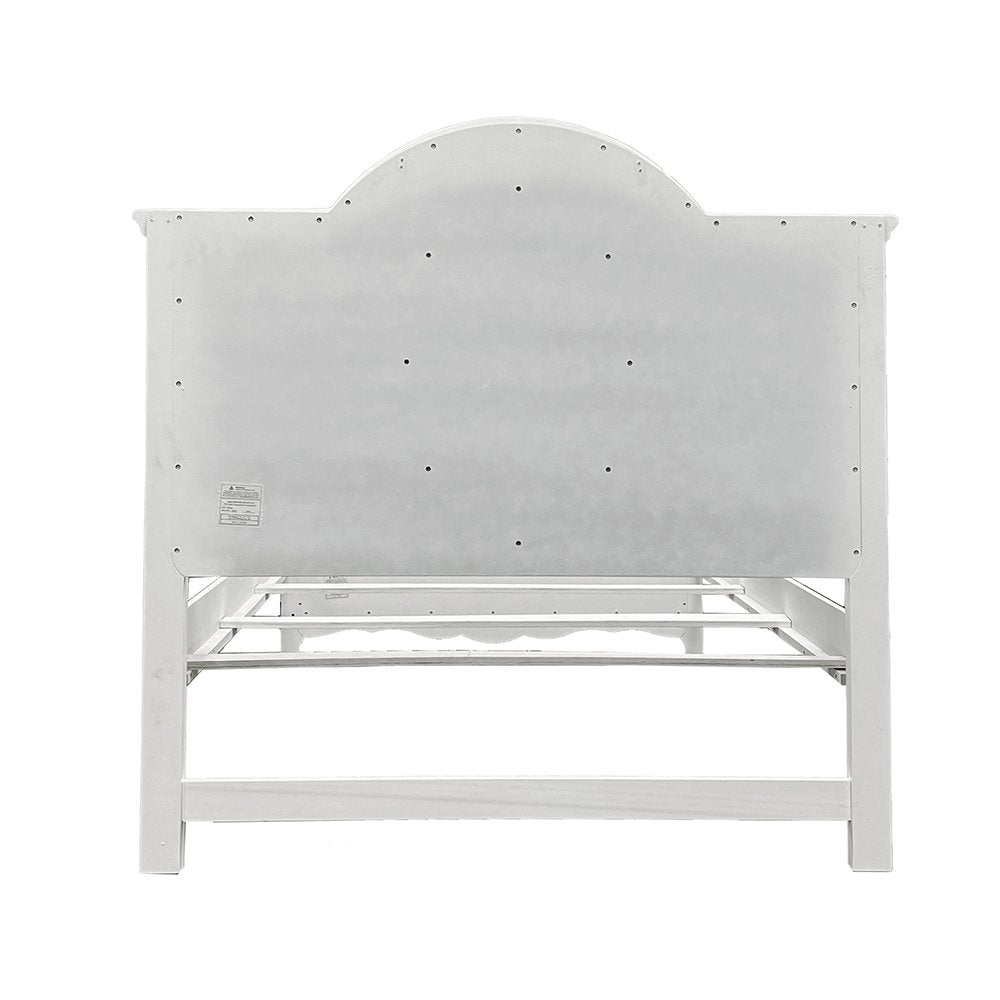 Flora Full Bed, White