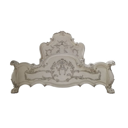 Dresden Eastern King Bed, Bone White