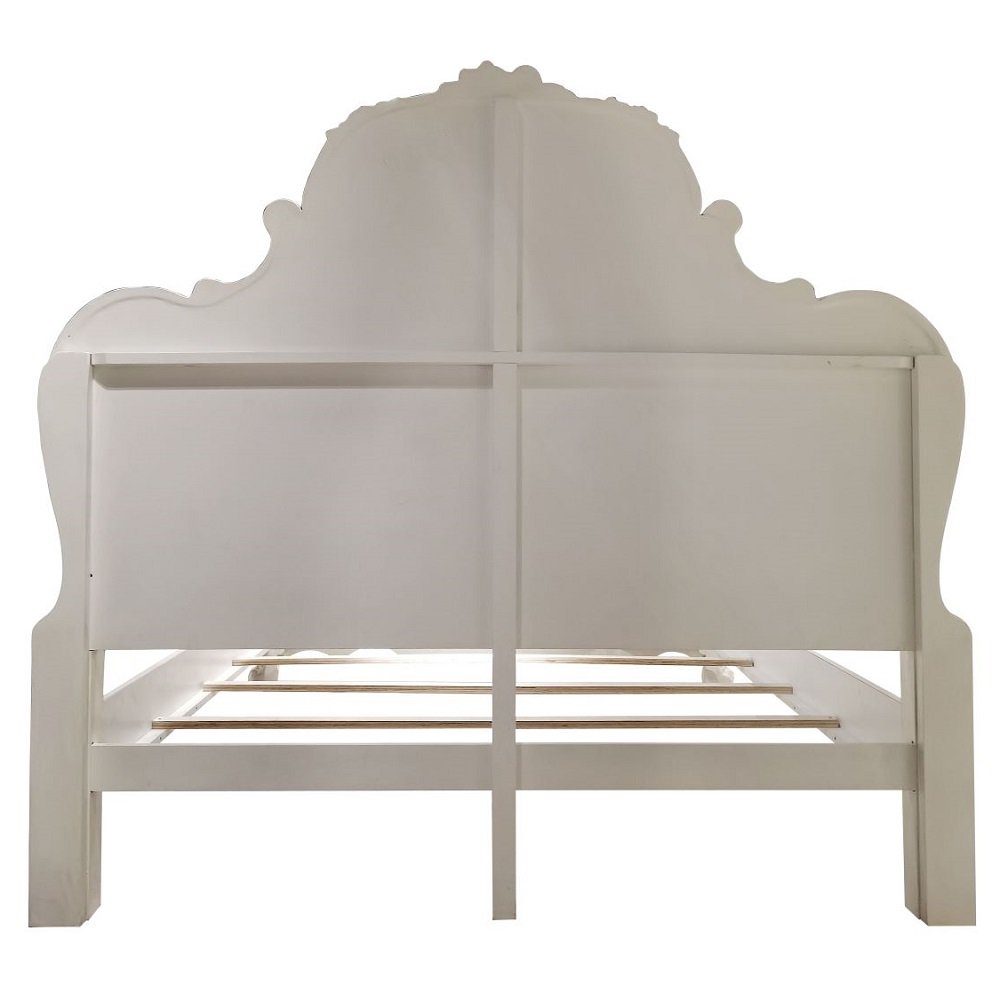 Dresden Eastern King Bed, Bone White