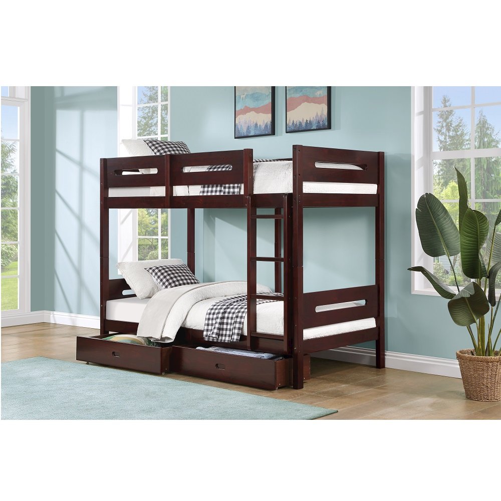 Nissa 2 Drawers-Optional, Espresso