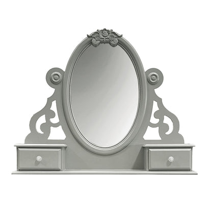 Flora Jewelry Mirror, Gray