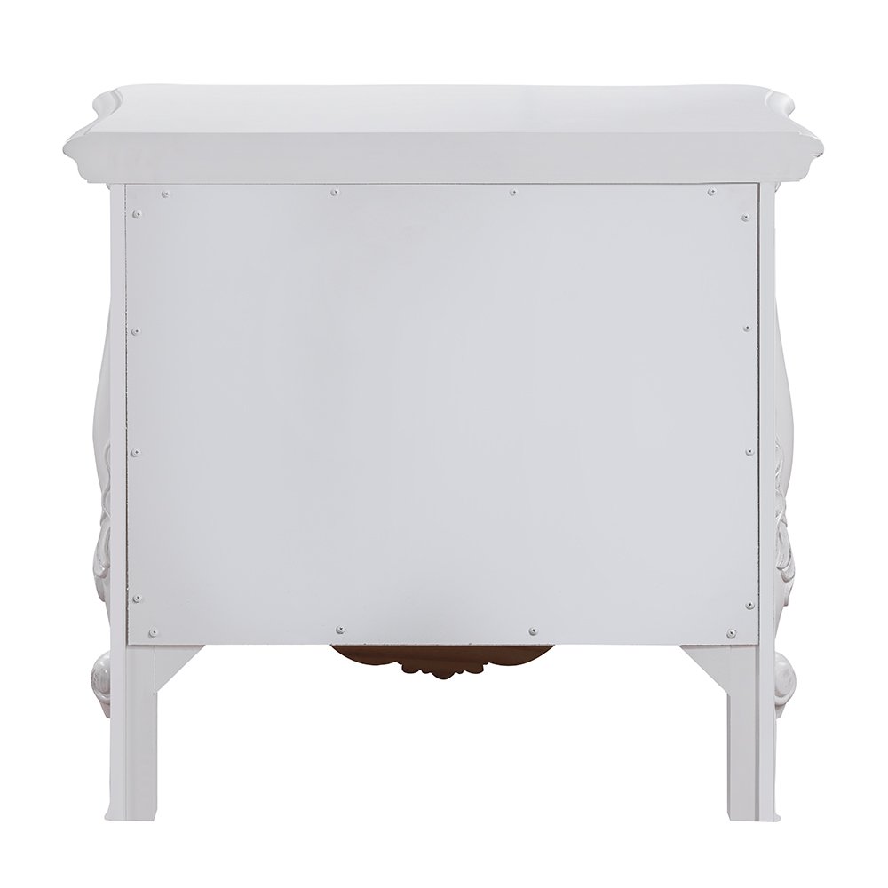 Latisha Nightstand, White
