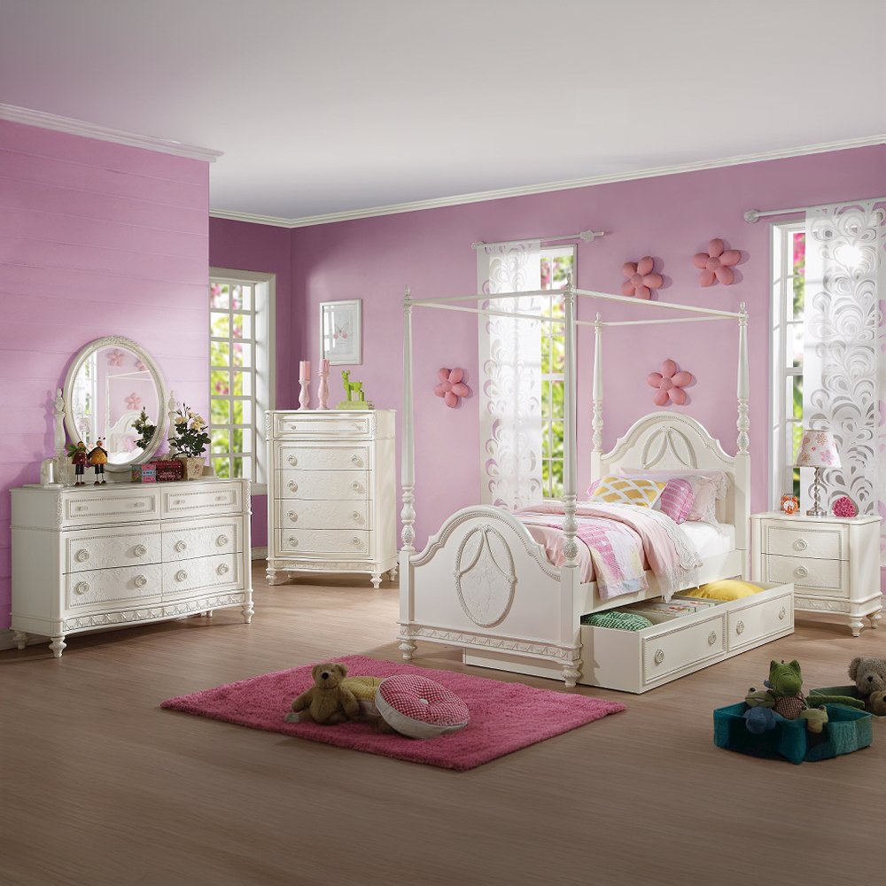 Dorothy Twin Canopy-Optional, Ivory
