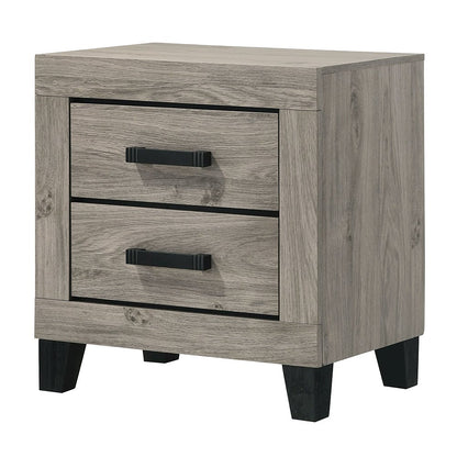Mari Nightstand, Light Gray