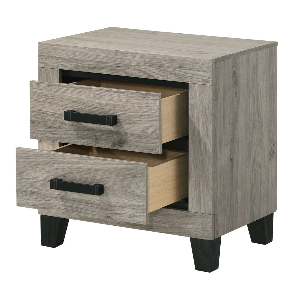 Mari Nightstand, Light Gray