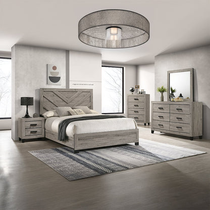 Mari Nightstand, Light Gray