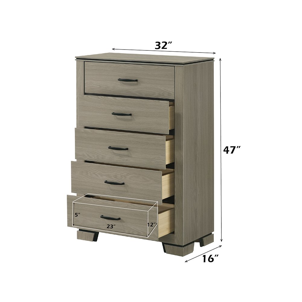 Joanna Chest, Weathered Gray