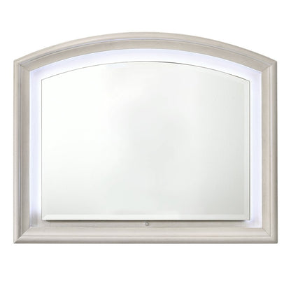 Ramondi Mirror, Antique White