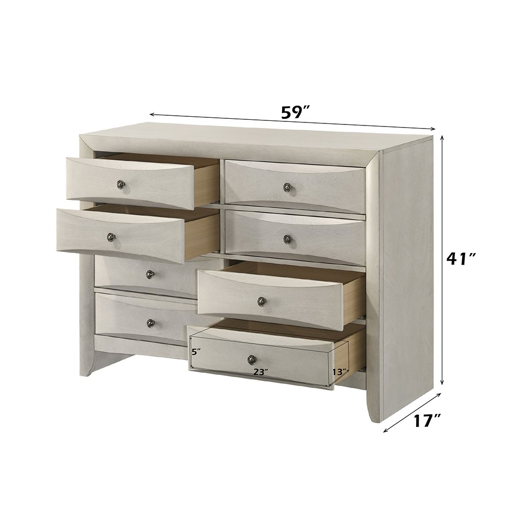 Ramondi Dresser, Antique White