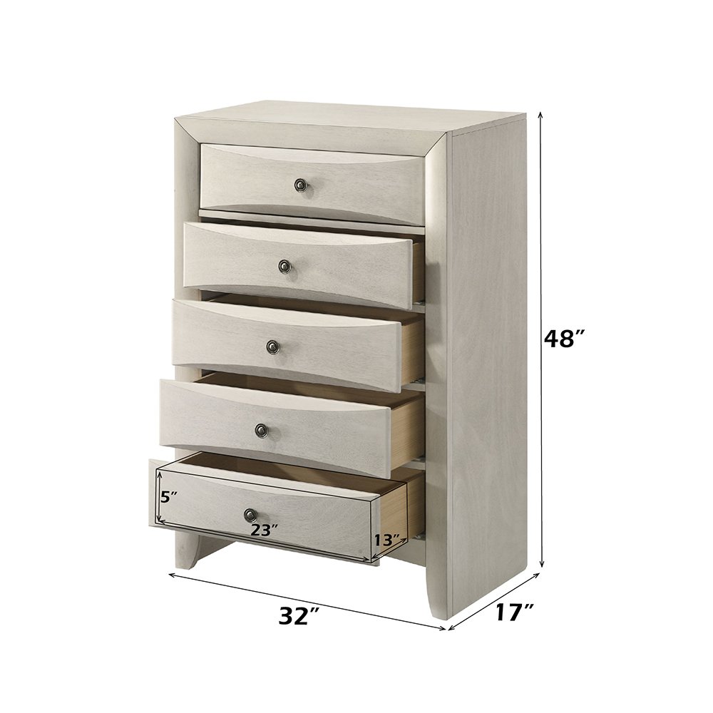 Ramondi Chest, Antique White
