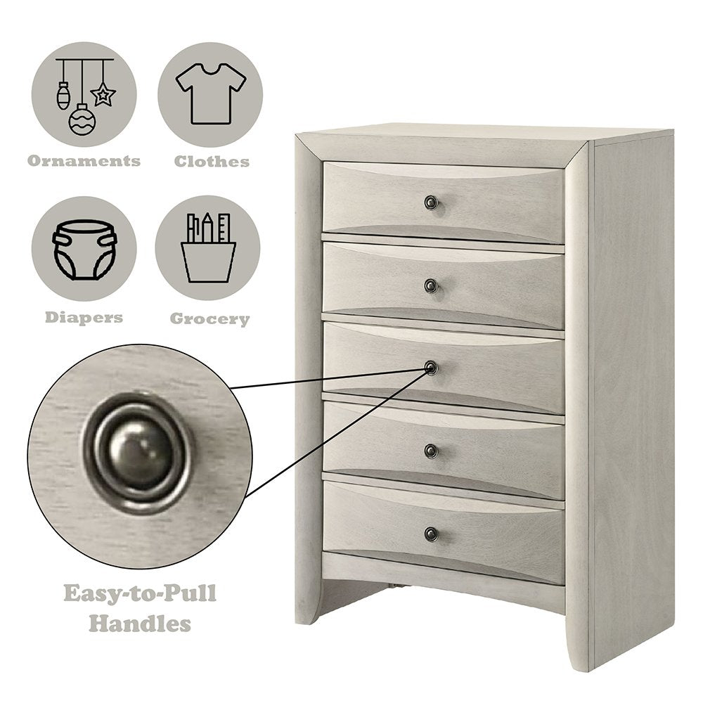 Ramondi Chest, Antique White