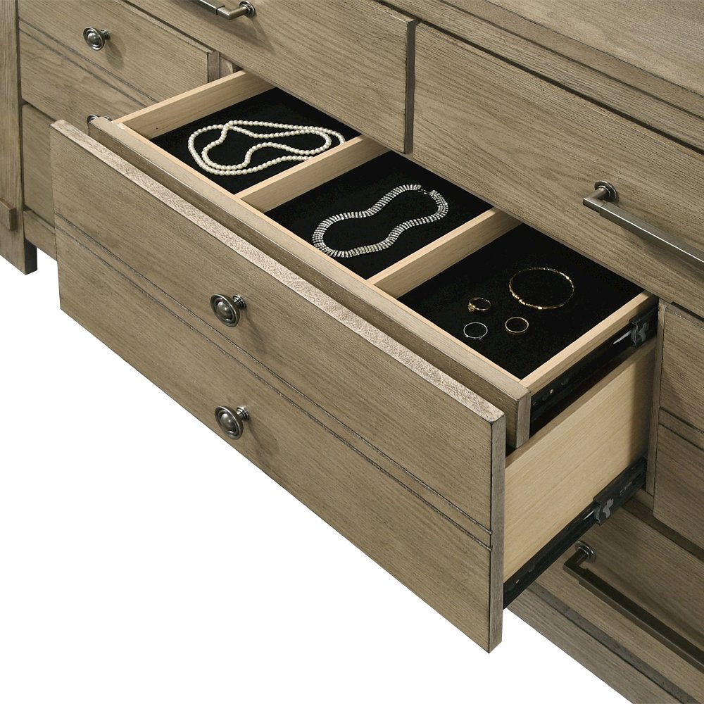 Colton Dresser, Antique White Oak
