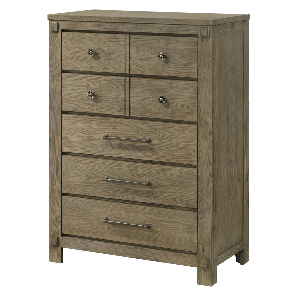 Colton Chest, Antique White Oak