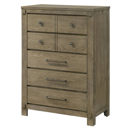 Colton Chest, Antique White Oak