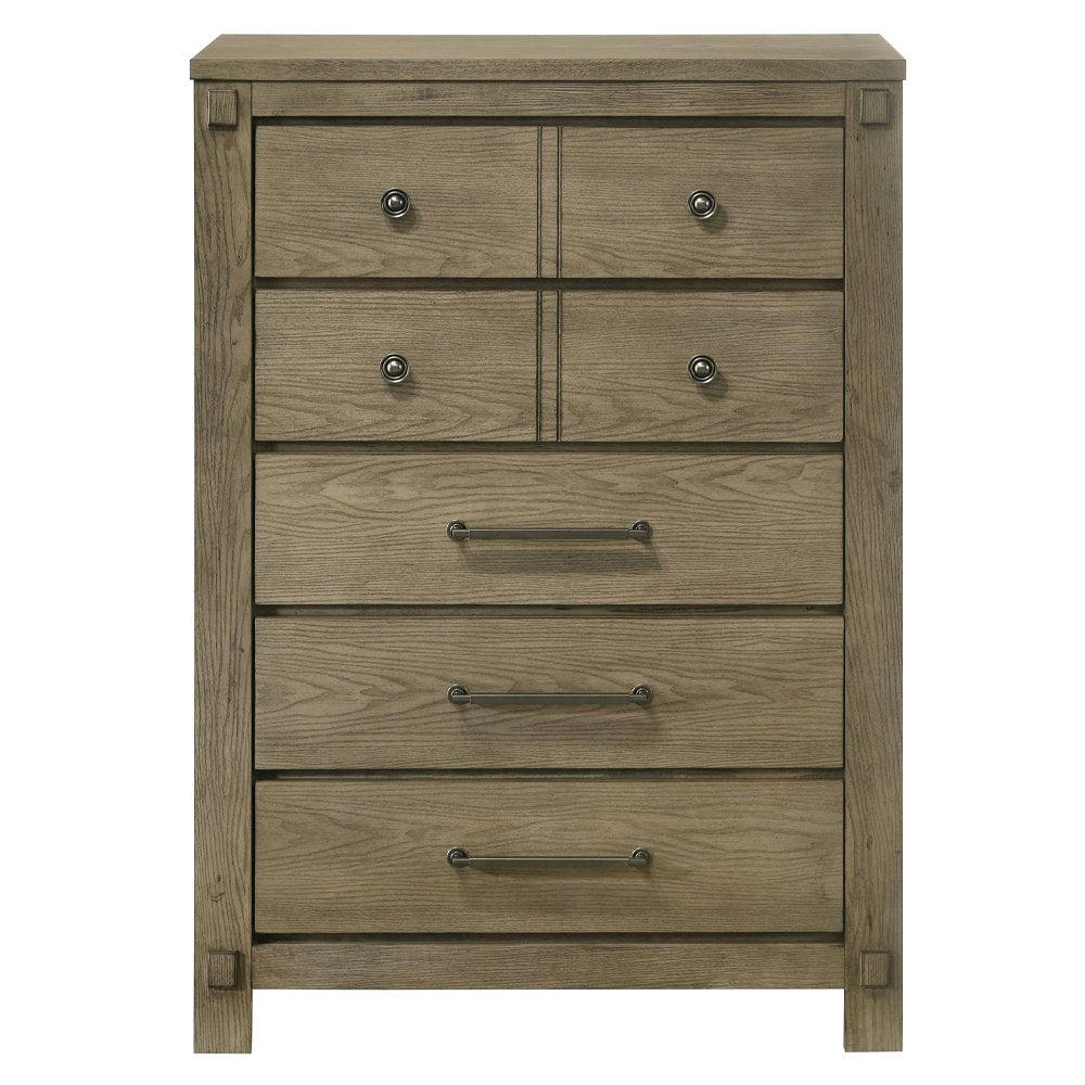 Colton Chest, Antique White Oak
