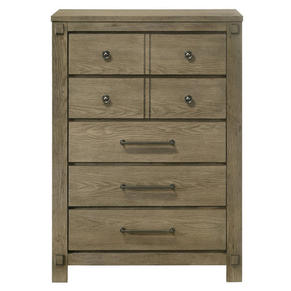 Colton Chest, Antique White Oak