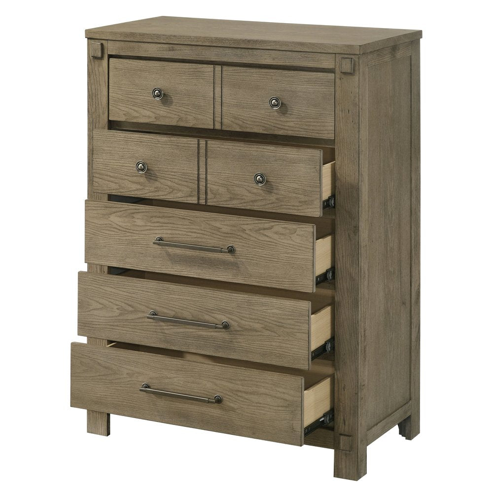 Colton Chest, Antique White Oak