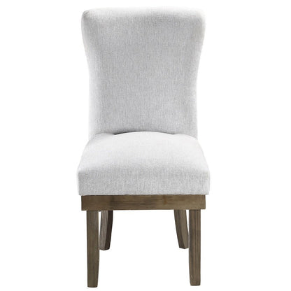 Landon Side Chair (Set-2), Gray Linen