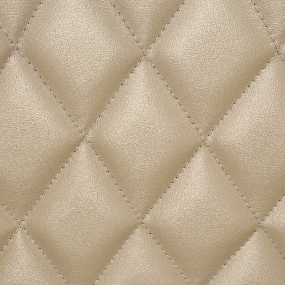 Sorina Arm Chair, Leatherette & Antique Gold