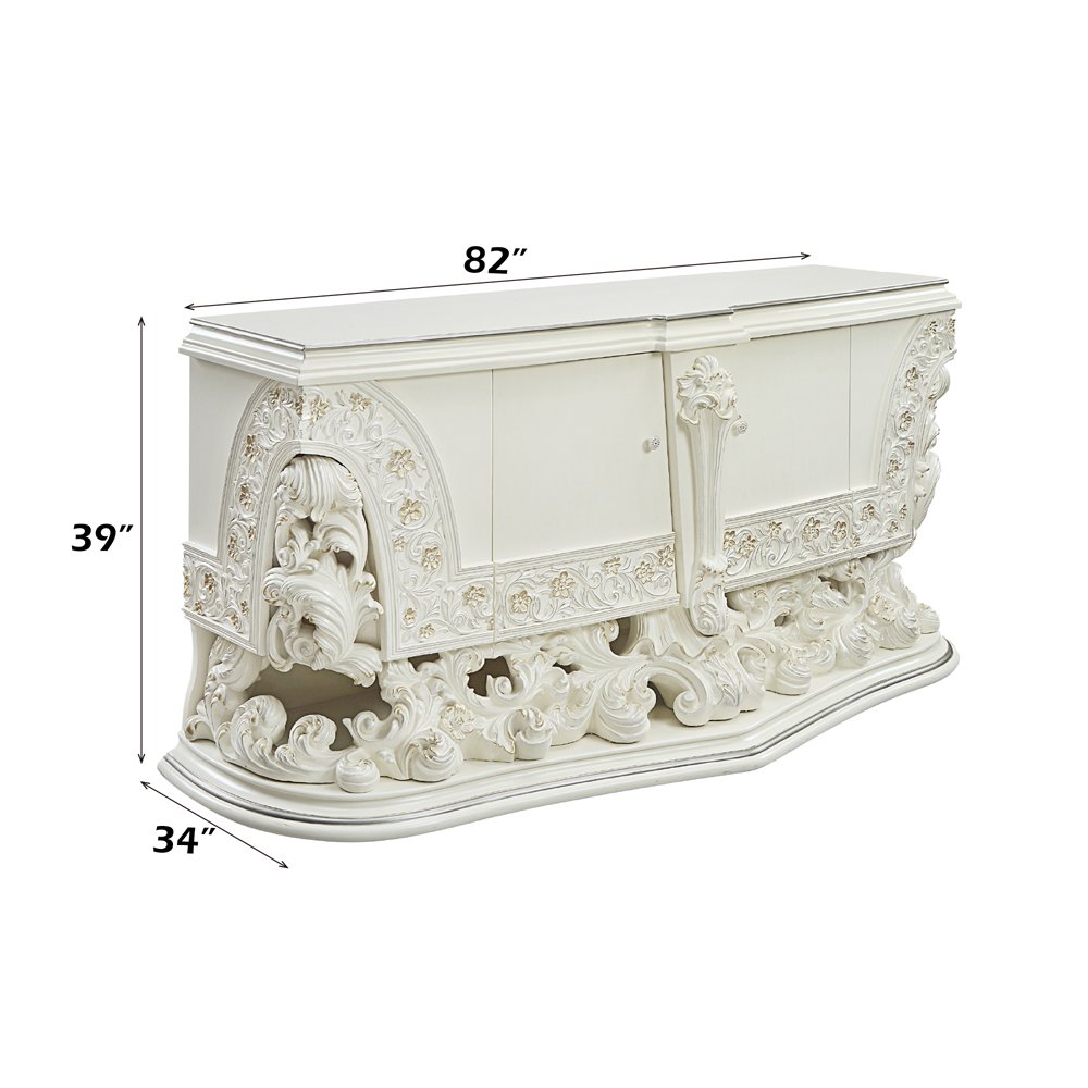 Adara Server, Antique White