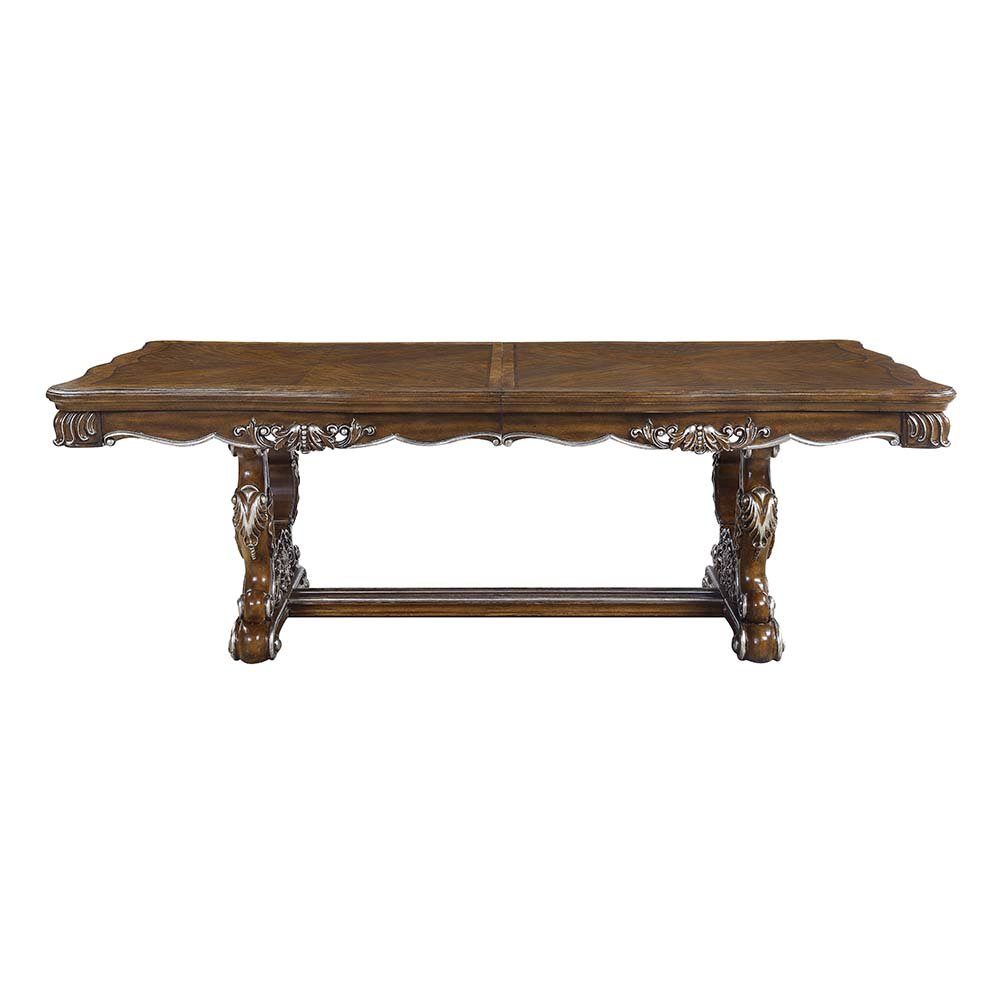 Latisha Dining Table, Antique Oak
